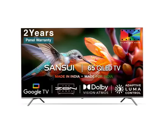 Buy sansui 165 cm 65 inch qled ultra hd 4k smart google tv