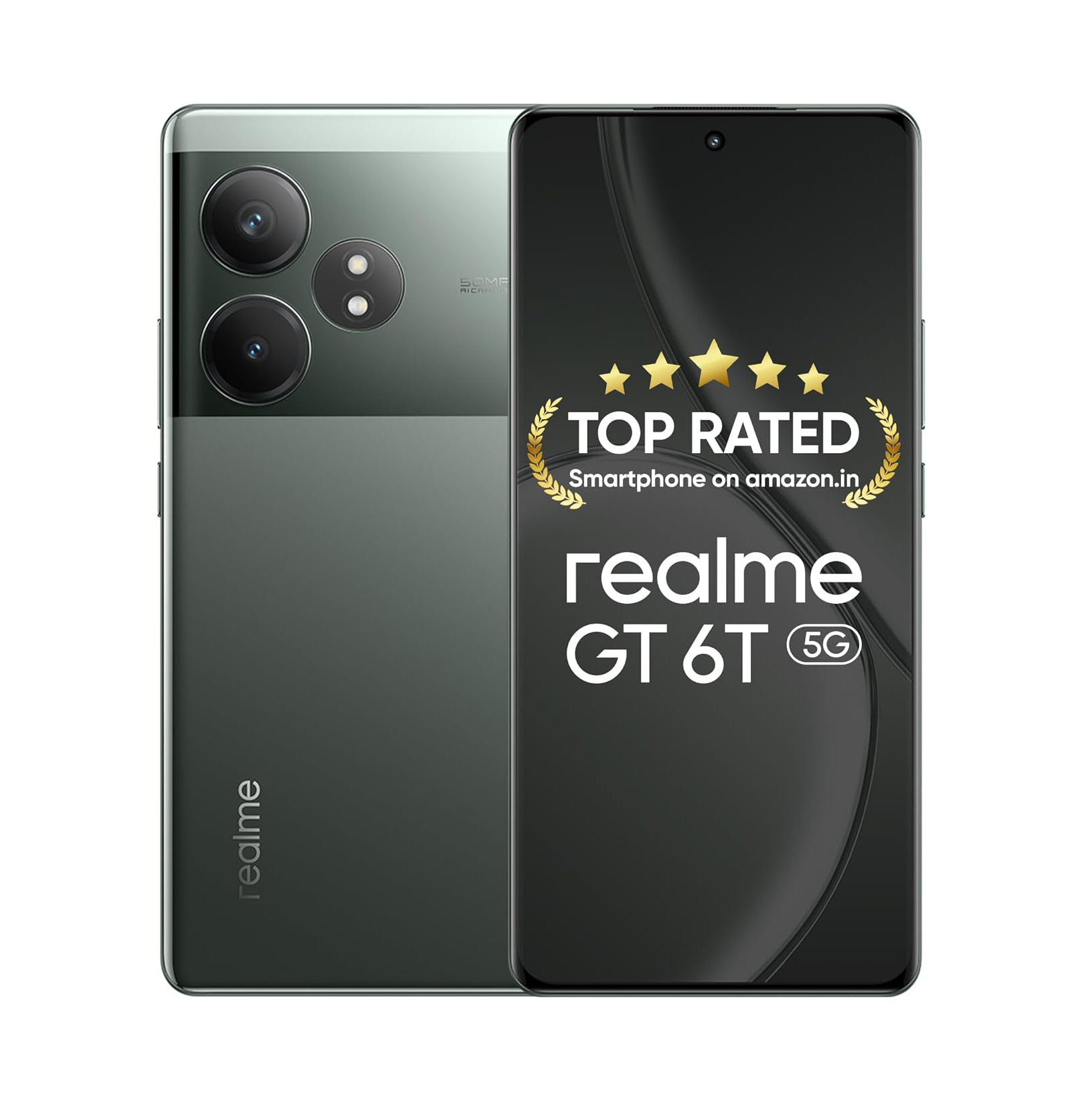 Buy realme gt 6t 5g razor green8gb ram256gb storage - AddMeCart
