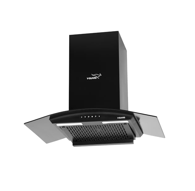 Buy prestige 180w vista deluxe 600 glass kitchen hood chimney