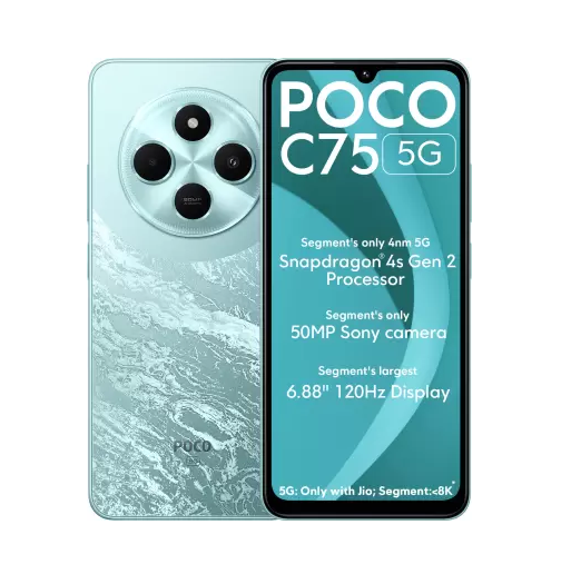 Buy poco c71 cool blue 128 gb 6 gb ram - AddMeCart Online Shopping