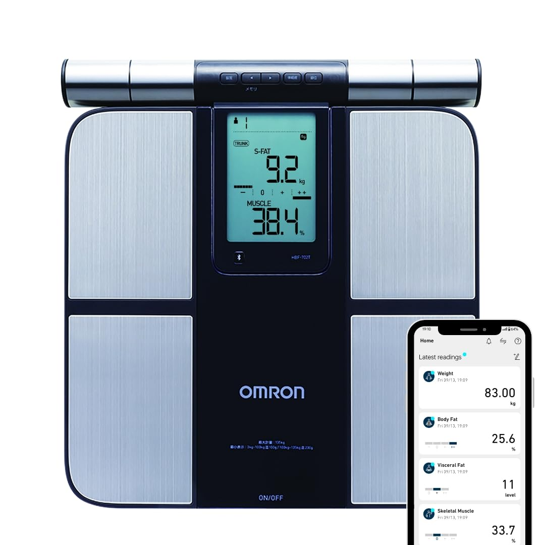 Buy omron new karada scan hbf 702t digital body composition