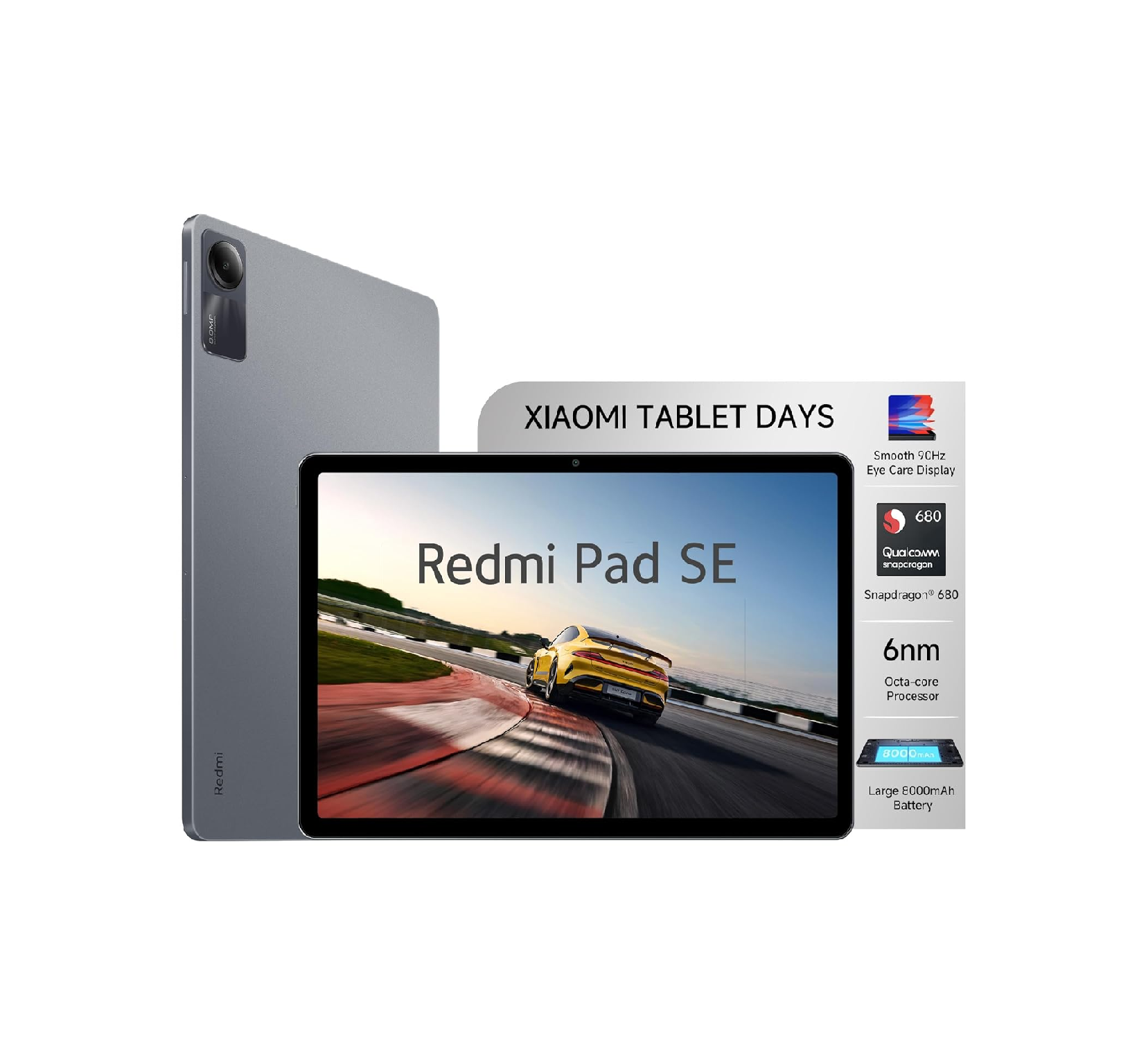 Buy redmi pad se all day battery qualcomm snapdragon 680 90hz