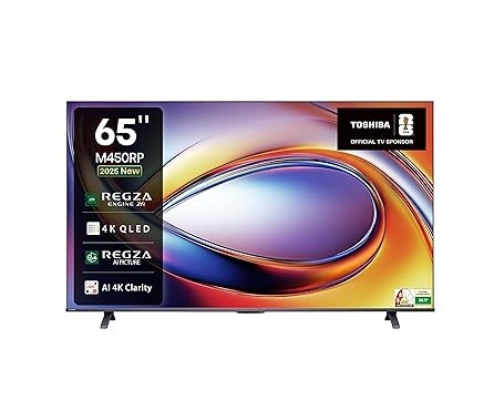 Buy toshiba 164 cm 65 inches m450rp series 4k ultra hd smart qled