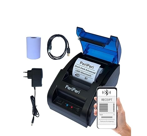 thumbnail image 2 of NETUM Bluetooth Receipt Printer - 58mm Portable Thermal POS Printer For Android 2 of 2