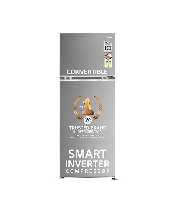 Buy lg 272 l 3 star frost free smart inverter compressor double