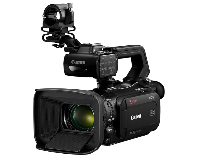 Buy canon xa75 4k professional camcorder with 15x optical zoom
