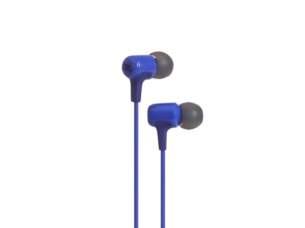 JBL E15 Wired Headset  (Blue, In the Ear)