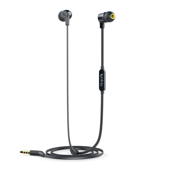 INFINITY by Harman Zip 100 Wired Headset  (Black)
