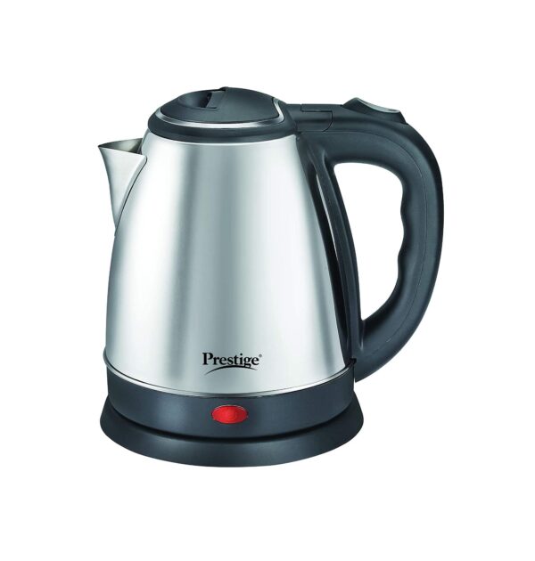 Prestige Electric Kettle PKOSS - 1500watts, Steel (1.5Ltr), Black