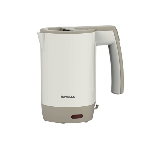 Havells Travel Lite 0.5 Litre 1000 Watt Electric Kettle (Grey)