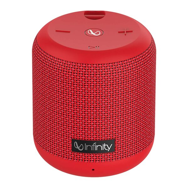 Infinity (JBL) Fuze 100 Deep Bass Dual Equalizer IPX7 Waterproof Portable Wireless Speaker (Passion Red)
