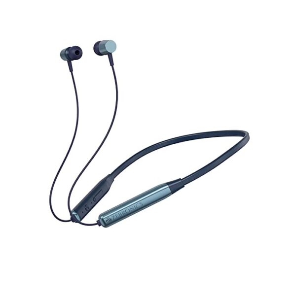 ZEBRONICS Zeb-Evolve Bluetooth Headset  (Metallic Blue, In the Ear)