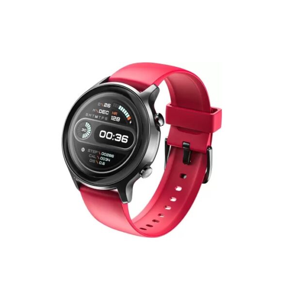 Noise Fit Active SpO2 Smartwatch  (Red Strap, Regular)