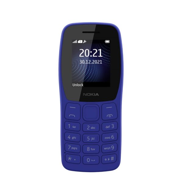 Nokia 105 Single SIM, Keypad Mobile Phone with Wireless FM Radio