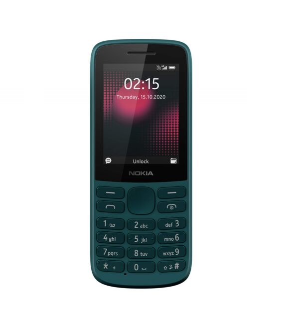 Nokia 215 4G Dual SIM 4G Phone with Long Battery Life, Multiplayer Games, Wireless FM Radio and Durable Ergonomic Design