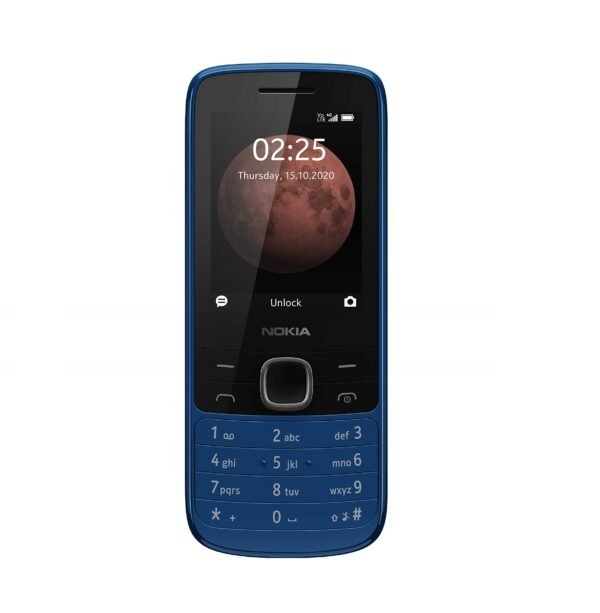 Nokia 225 4G Dual SIM Feature Phone with Long Battery Life, Camera, Multiplayer Games, and Premium Finish