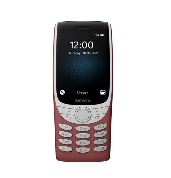 Nokia 8210 4G Volte keypad Phone with Dual SIM, Big Display, inbuilt MP3 Player & Wireless FM Radio