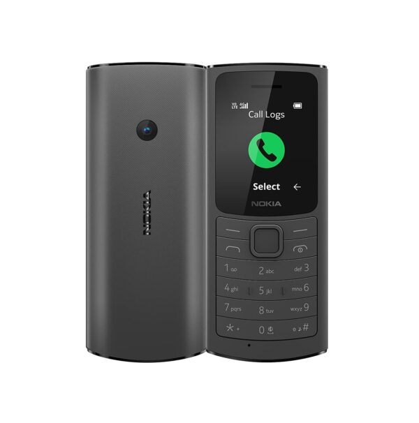 Nokia 110 4G with Volte HD Calls, Up to 32GB External Memory, FM Radio