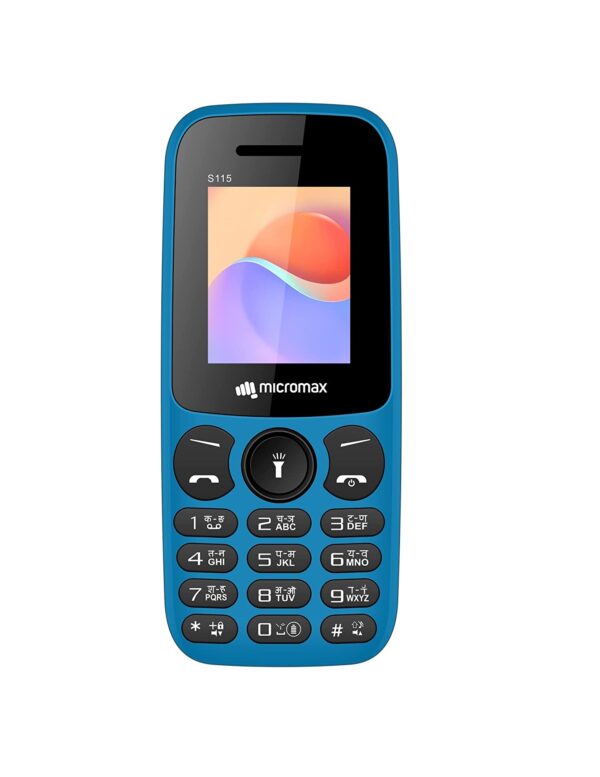 Micromax S115 Teal Blue
