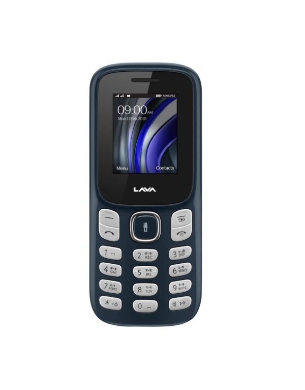 Lava A3 (Dark Blue) - Dual Sim Mobile with 1750 mAh Big Battery