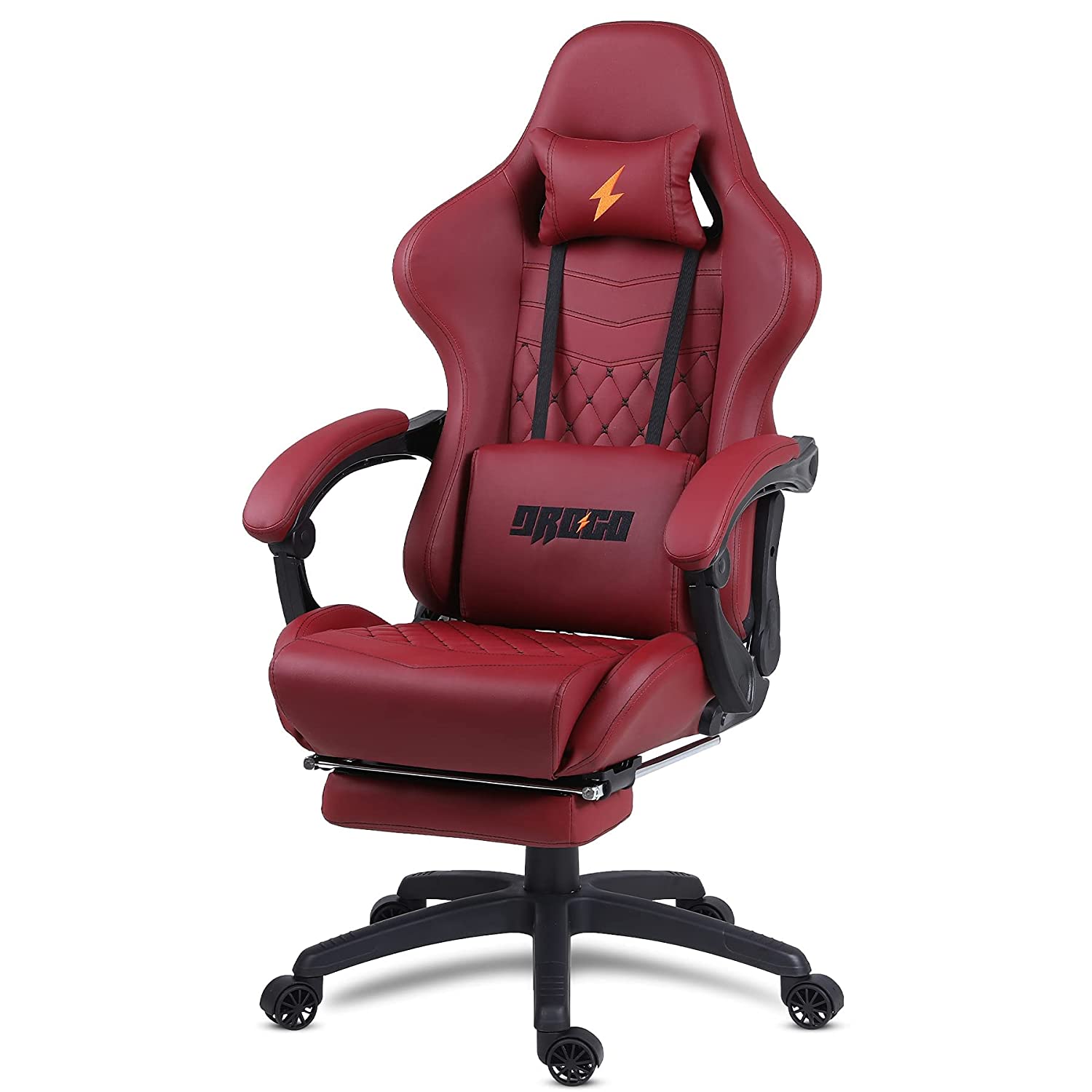 BAYBEE Drogo Multi Purpose Ergonomic Gaming Chair 3D Maroon Red