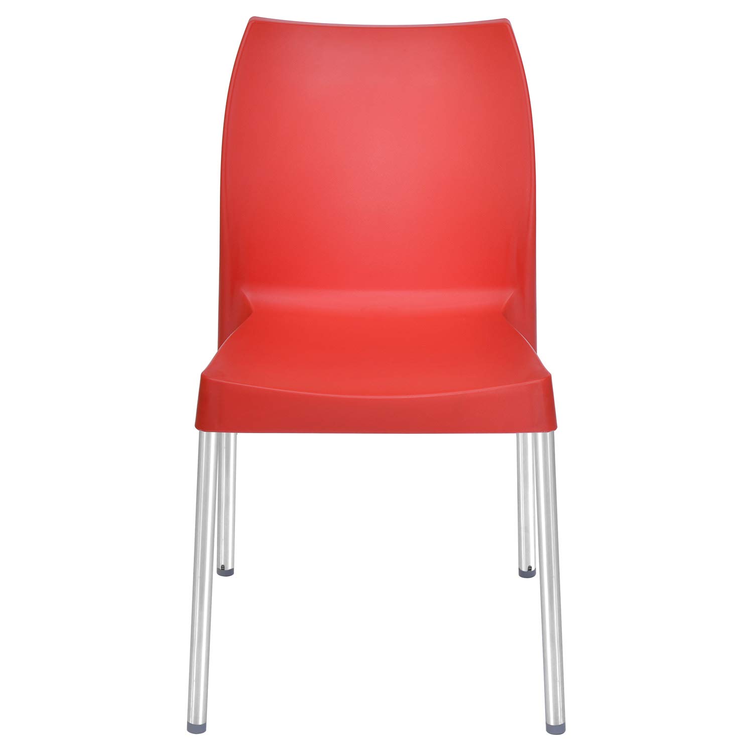 Nilkamal Novella 07 Polypropylene Chair Red AddMeCart