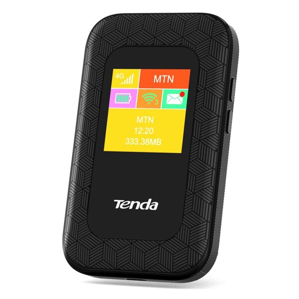 Tenda 4G185 3G/4G LTE Advanced 150Mbps Pocket Mobile Wi-Fi Hotspot Device