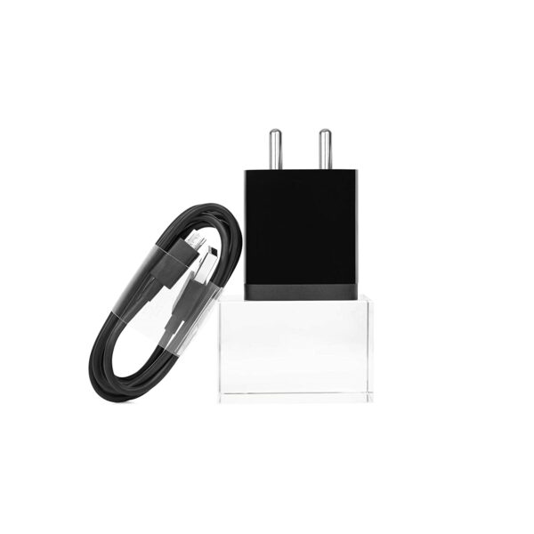 Mi 10W Wall Charger for Mobile Phones with Micro USB Cable (Black)