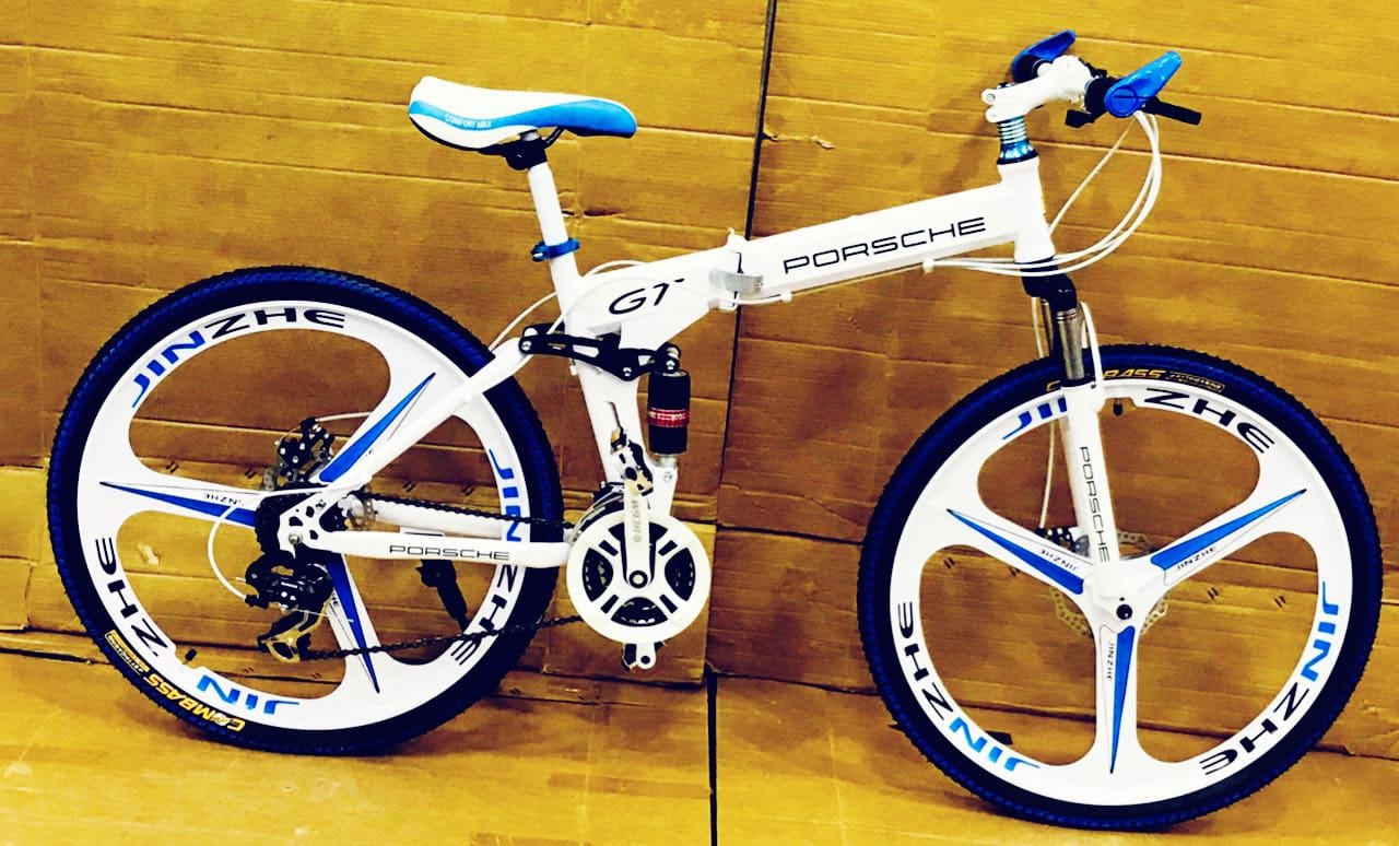 New 6 Spokes Foldable 21 Gears GT Porsche Cycles