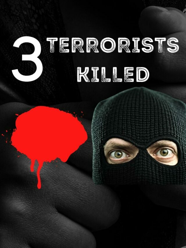 3 Terrorists Killed in Encounter with Security Forces in Jammu