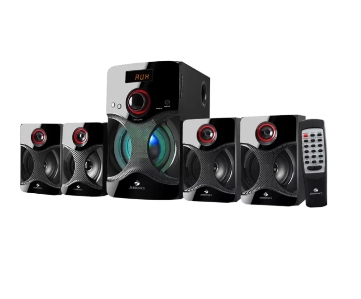 Zebronics BT4440RUCF 4.1 Channel Multimedia Speakers - AddMeCart