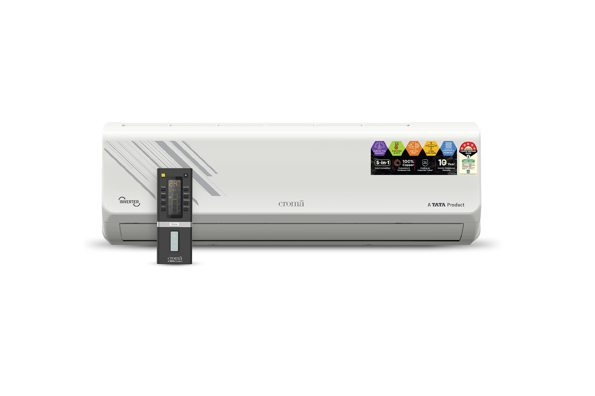 Croma 1.5 ton split ac discount