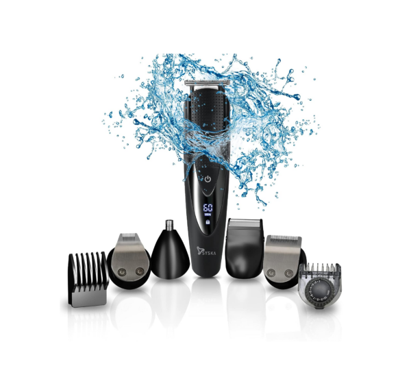 SYSKA HT4500K Face, Head and Body Grooming Trimmer with Stainless Steel Blade