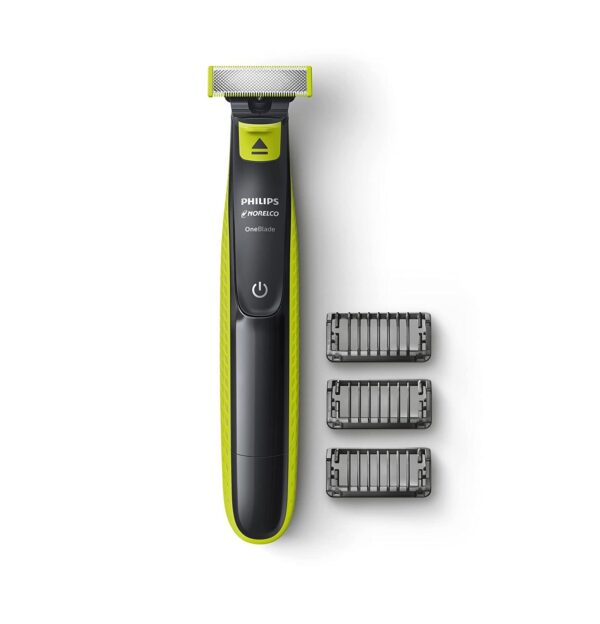 Philips Norelco OneBlade hybrid electric trimmer and shaver, FFP, QP2520/90