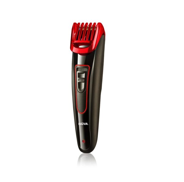 Nova NHT 1072 Fast Charge Titanium Coated USB: 45 Minutes Runtime Trimmer For Men (Black)