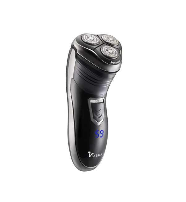 SYSKA SH986 Rotary Shaver (Black)
