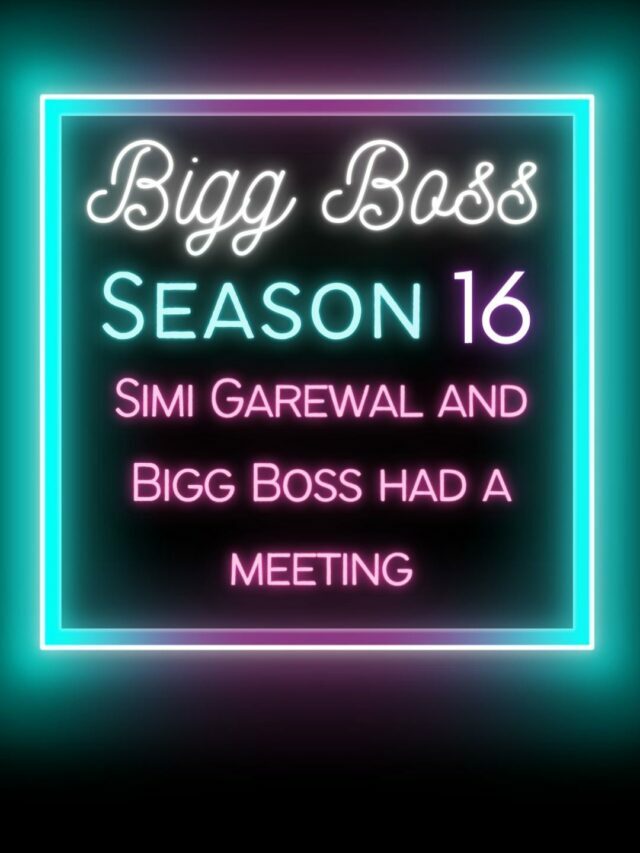 Simi Garewal and Bigg Boss had a Meeting