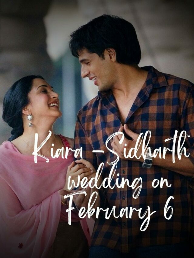 The February 6 wedding of Kiara and Sidharth