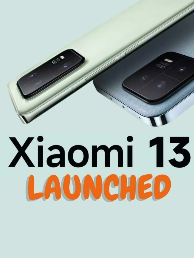 Xiaomi has launched the Xiaomi 13 line