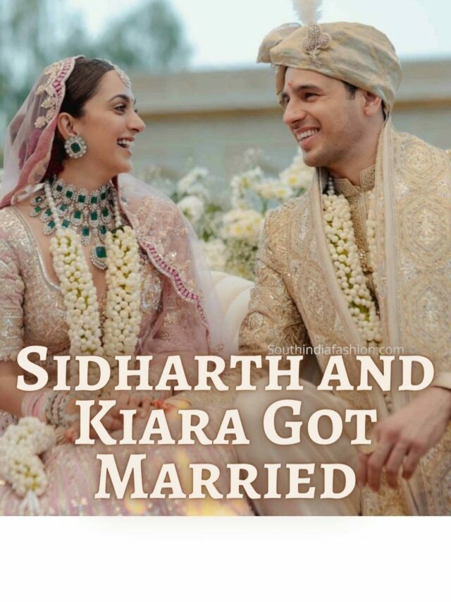 Sidharth and Kiara Advani Tied a Knot