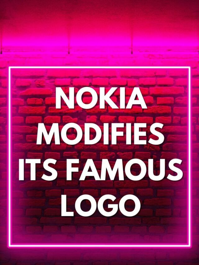 Nokia modifies its famous logo to signify a change in strategy