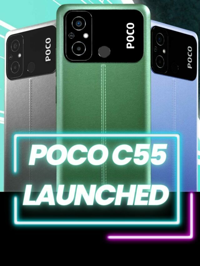 Poco C55 Launched in India