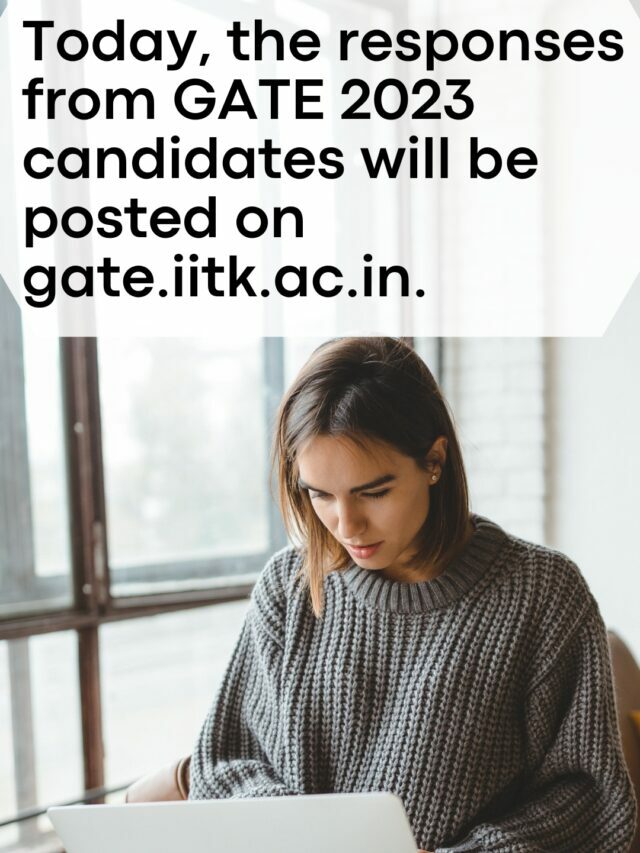 candidates Replies for GATE 2023 will be Released