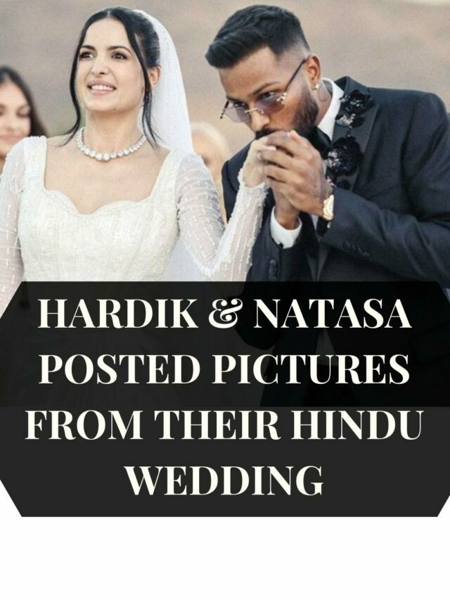 Photos of Hardik and Natasa’s Hindu wedding have been shared
