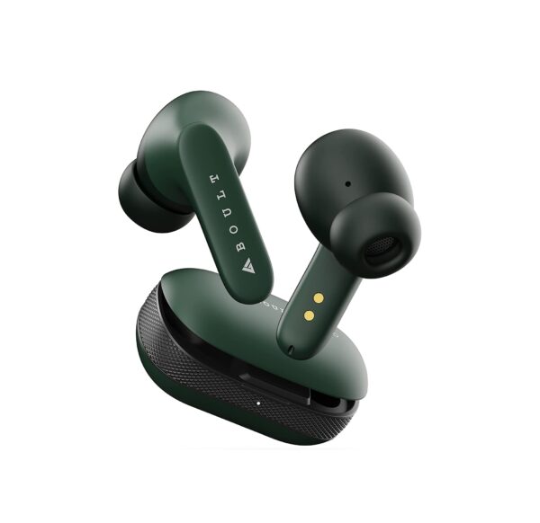 Boult Audio Z20 True Wireless in Ear Earbuds with Zen ENC Mic, 40H Playtime, IPX5 Ear Buds TWS (Green)