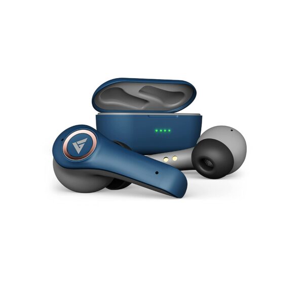 Boult Audio X30 True Wireless in Ear Earbuds with 40H Playtime (Rock, BoomX, Hi-Fi), BT 5.1 (Blue)