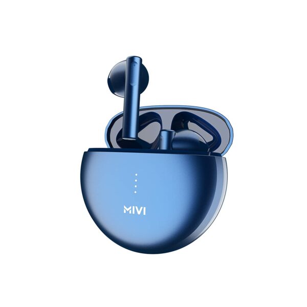 Mivi DuoPods A350 True Wireless Earbuds with 50hrs Playtime, TWS with Voice Assistant - Blue Refurbished