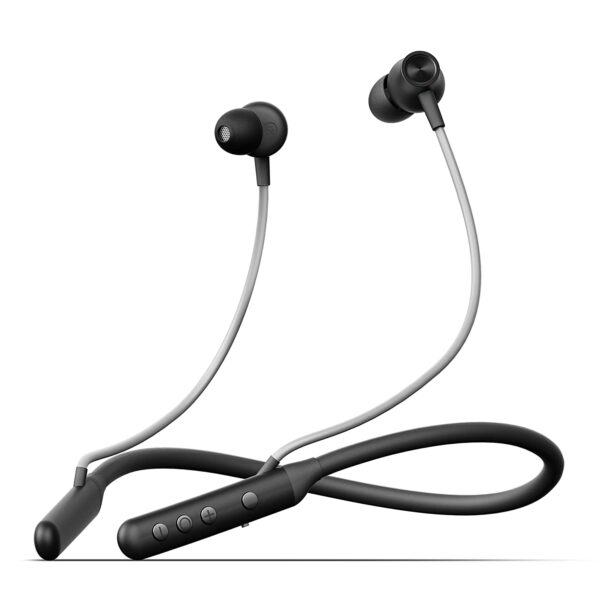 Boult Audio YCharge with 12H Playtime, Bluetooth Wireless Earphones Neckband Probass (Black)
