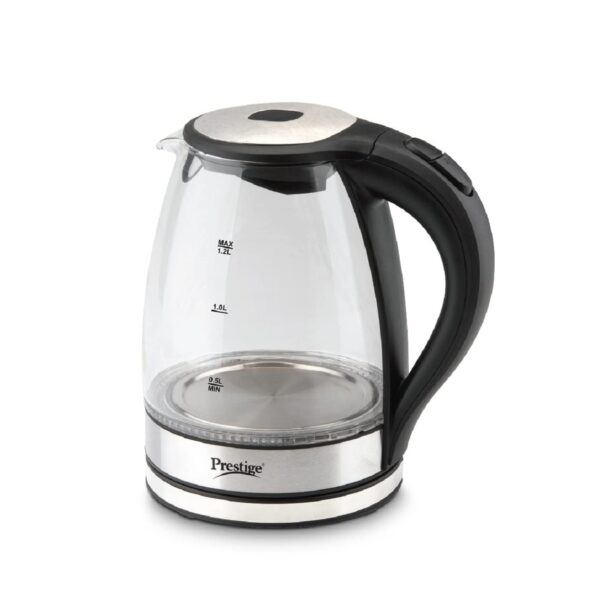 Prestige Glass Kettle PGKL 1.2 L (Black)