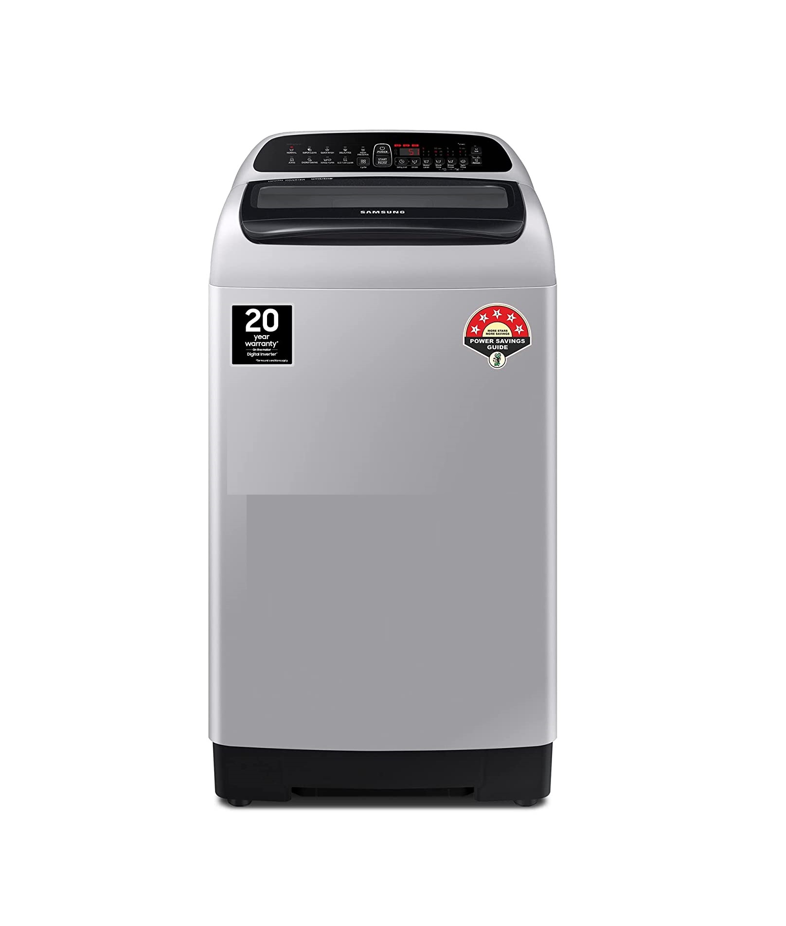 SAMSUNG 6.5 kg Fully Automatic Top Load Washing Machine Grey (WA65T4262BS/TL) AddMeCart